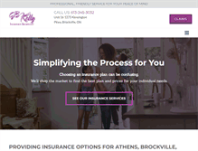 Tablet Screenshot of jbkellyinsurance.com